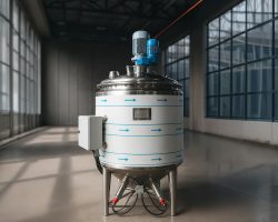 Cream Preparation - Mixing Tank with Heater